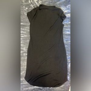 Black PLT mini dress